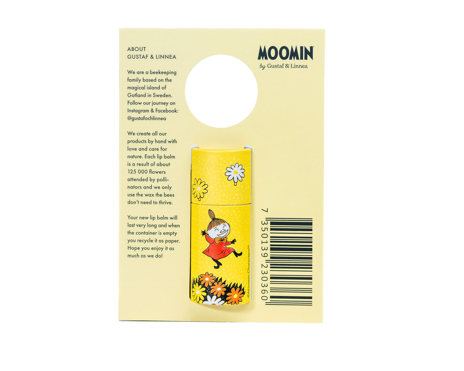 Balsam do ust z miodem i cytryną - Moomin by G&amp;L