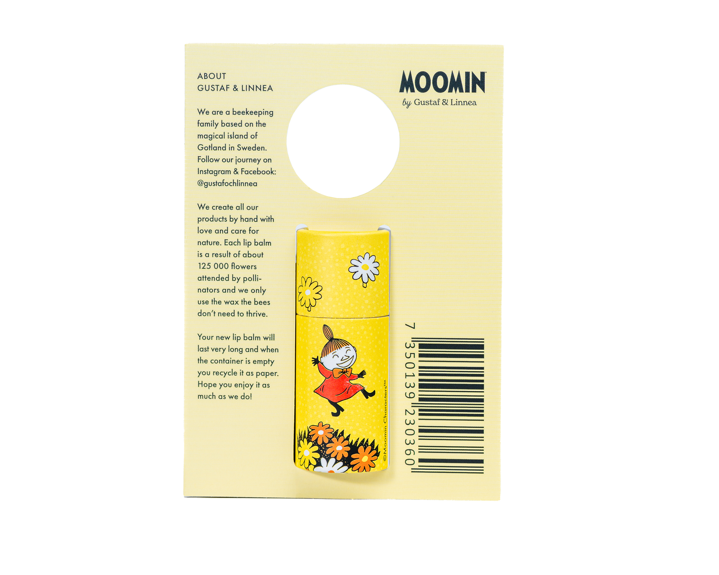 Balsam do ust z miodem i cytryną - Moomin by G&amp;L