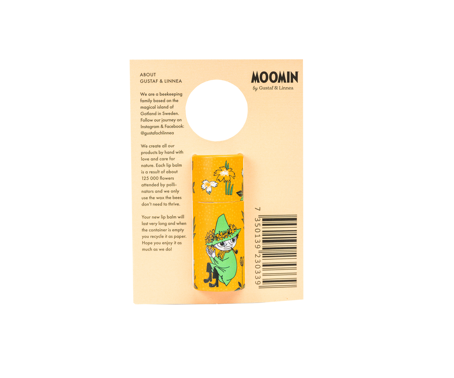 Balsam do ust z miodem i kokosem - Moomin by G&amp;L