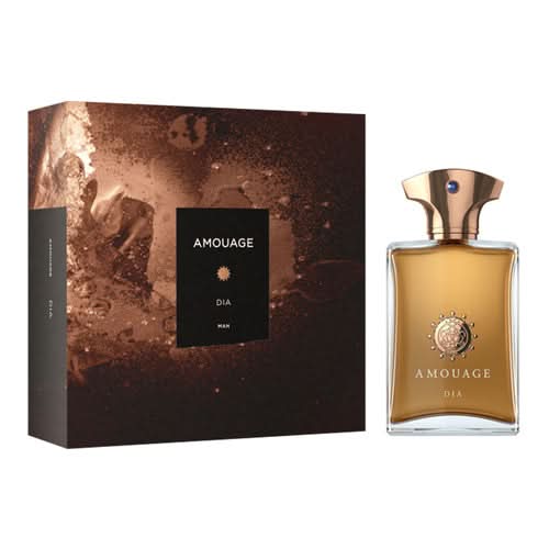 Elegancka woda perfumowana w złotym flakonie z pudełkiem Amouage Dia Man 100 ml